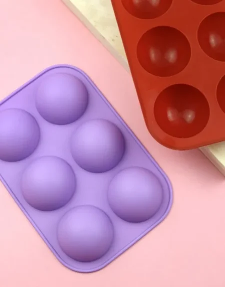 6 Holes Silicone Baking Mold